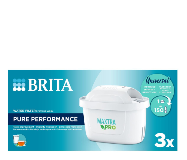 Brita Wkład filtrujący MAXTRAPRO Pure Performance 3 szt. - 1230595 - zdjęcie 3